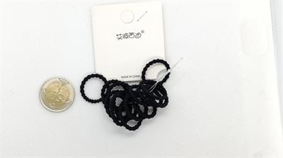 Siyah Mini Lastik Toka