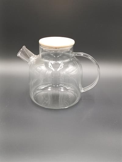 Bambu Kapaklı Cam Demlik 1500ml