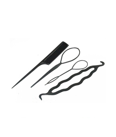 Topuz Şekillendirme Seti & Simit Havlu Toka & Tüp Toka