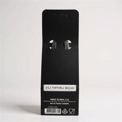 TUJO 2Li Tırtırlı Bıçak