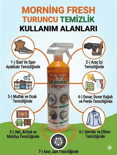 Turuncu Temizlik Kir, Leke ve Yağ Sökücü 750ML