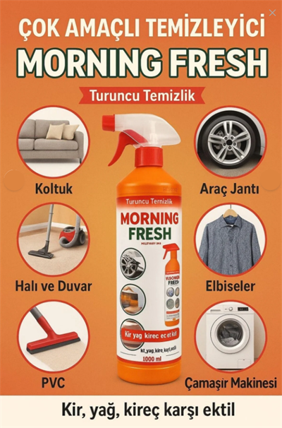 Turuncu Temizlik Kir, Leke ve Yağ Sökücü 750ML