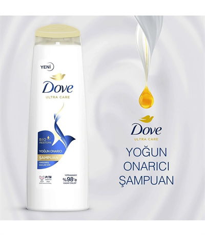 Ultra Care Yoğun Onarıcı Saç Bakım Şampuanı 350ml x 6 Adet