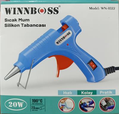 WINNBOSS Sıcak Mum Silikon Tabancası 20W