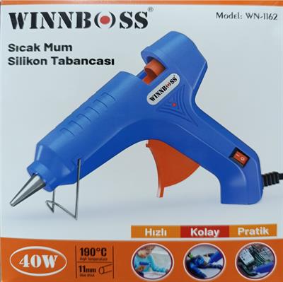 WINNBOSS Sıcak Mum Silikon Tabancası 40W