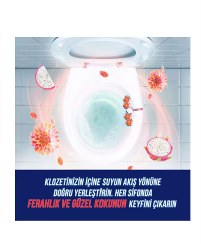 Yıldız Çiçeği & Ejder Meyvesi Wc Blok