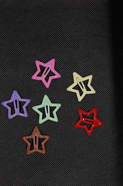 Yıldız Çıt Çıt Toka Set 3cm