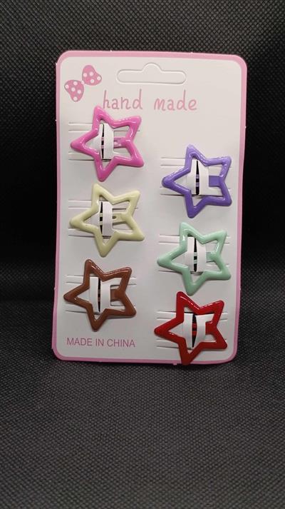 Yıldız Çıt Çıt Toka Set 3cm