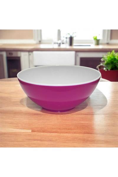 ZAMBAK ELEGANT Çift Renkli KASE 3LT