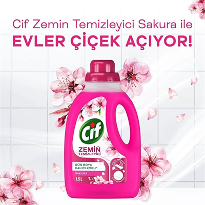 Zemin Temizleyici Sakura 1.5 LT