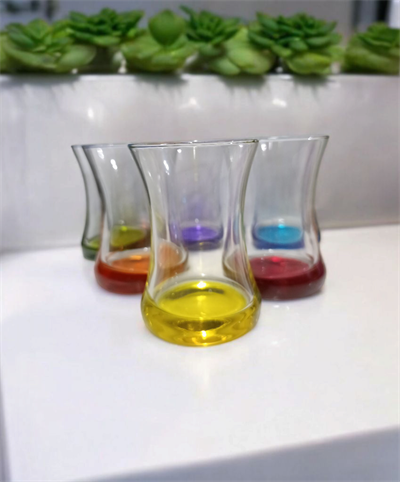 ZEN Dip Boyalı 6Lı Çay Bardağı