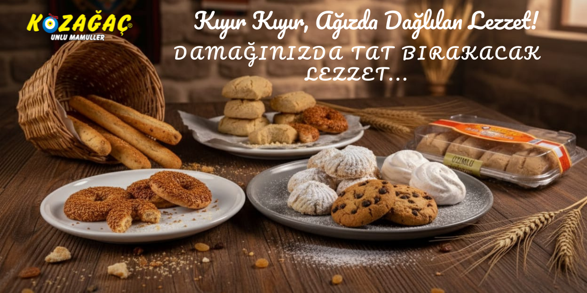 KOZAĞAÇ KURABİYE & GALETA GRİSSİNİ ÇEŞİTLERİ