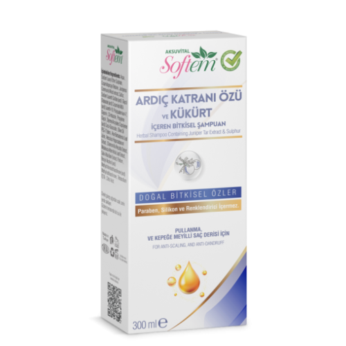 Aksu Vital Ardıç Katranı Özü ve Kükürt Şampuanı 300ml