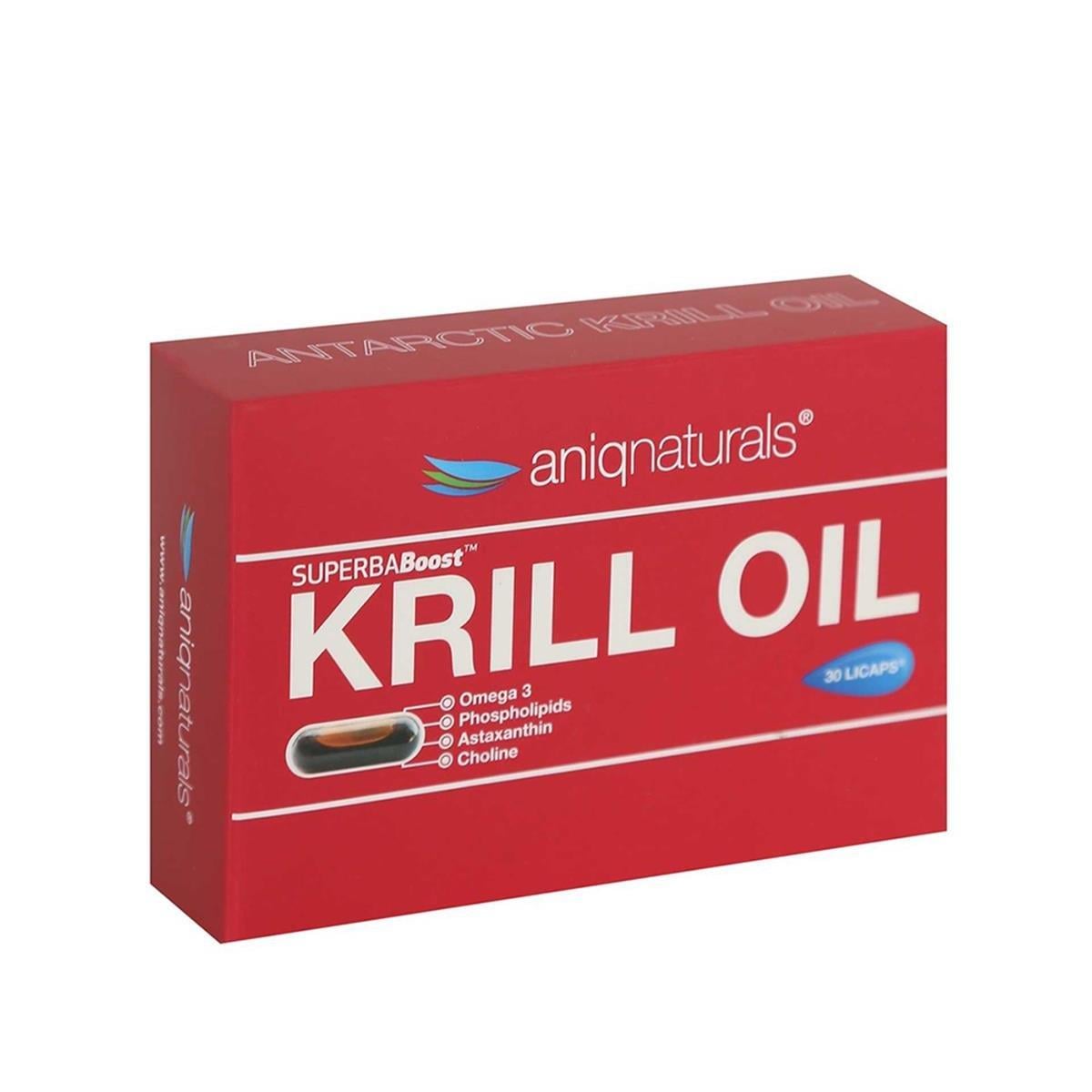 Aniqnaturals Superba Boost Krill Oil 30 Licaps