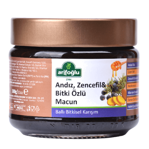 Arifoğlu Andız, Zencefil ve Bitki Özlü Macun 300g
