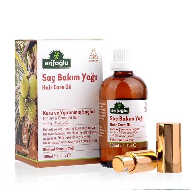 Arifoğlu Saç Bakım Yağı - Kuru ve Yıpranmış Saçlar 100ml