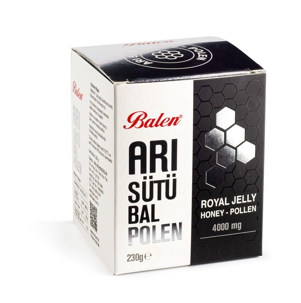 Balen Arı Sütü Bal-Polen 4000 Mg