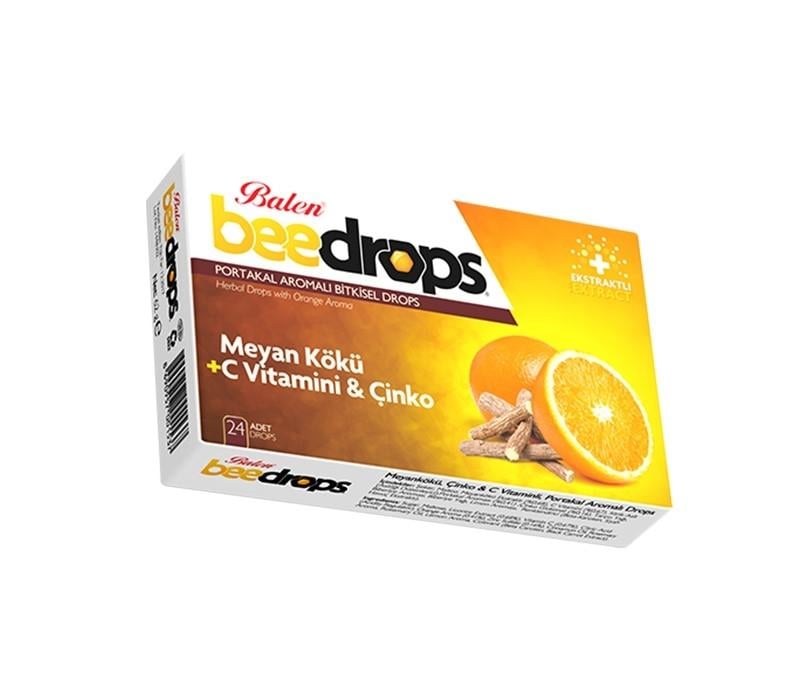 Balen Beedrops Meyan Kökü-C Vitamini-Çinko Pastil