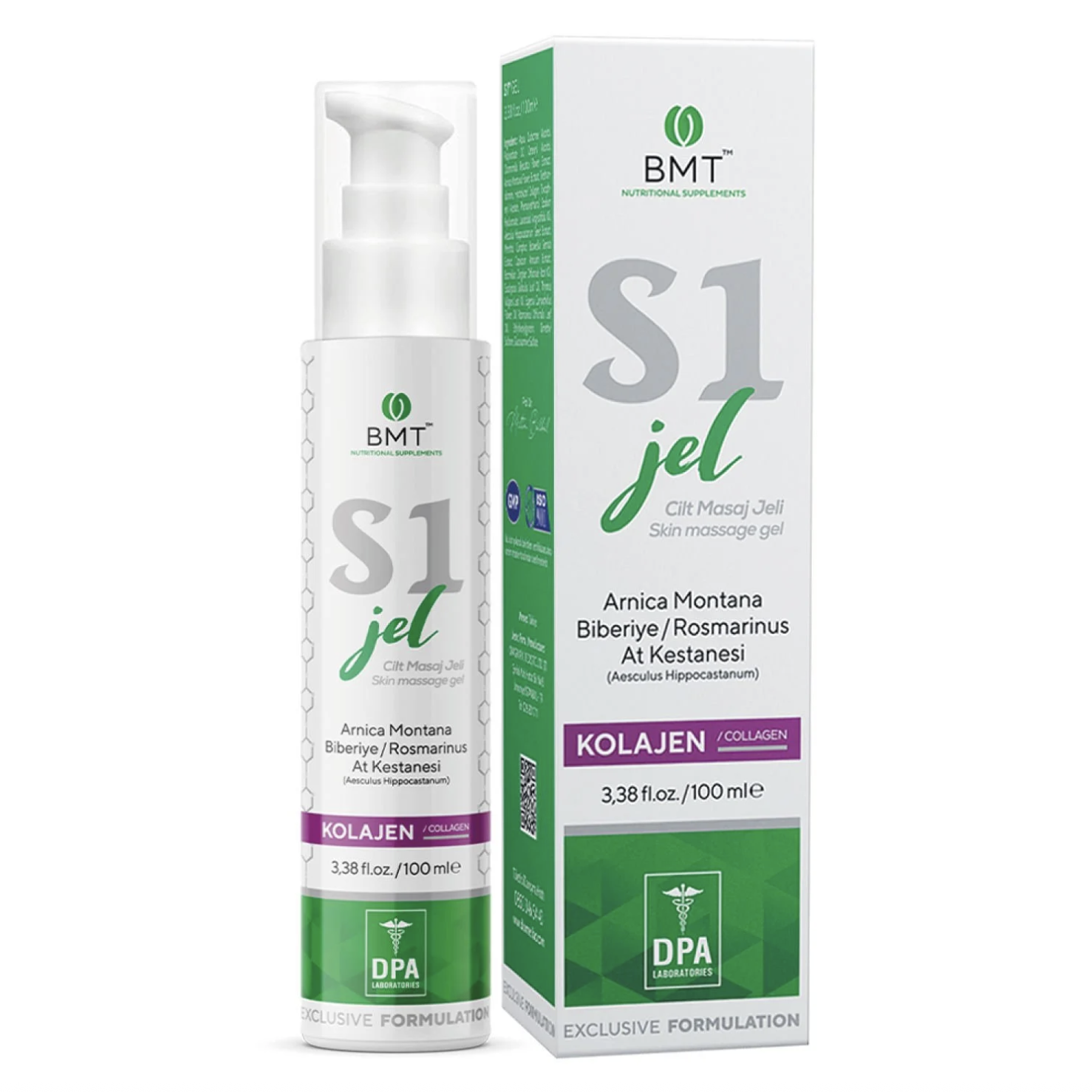 Biomet S1™ Cilt Masaj Jeli 100ml