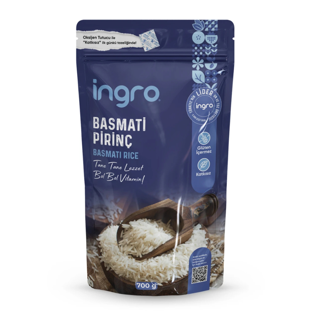 İngro Glutensiz Basmati Pirinç 700 g