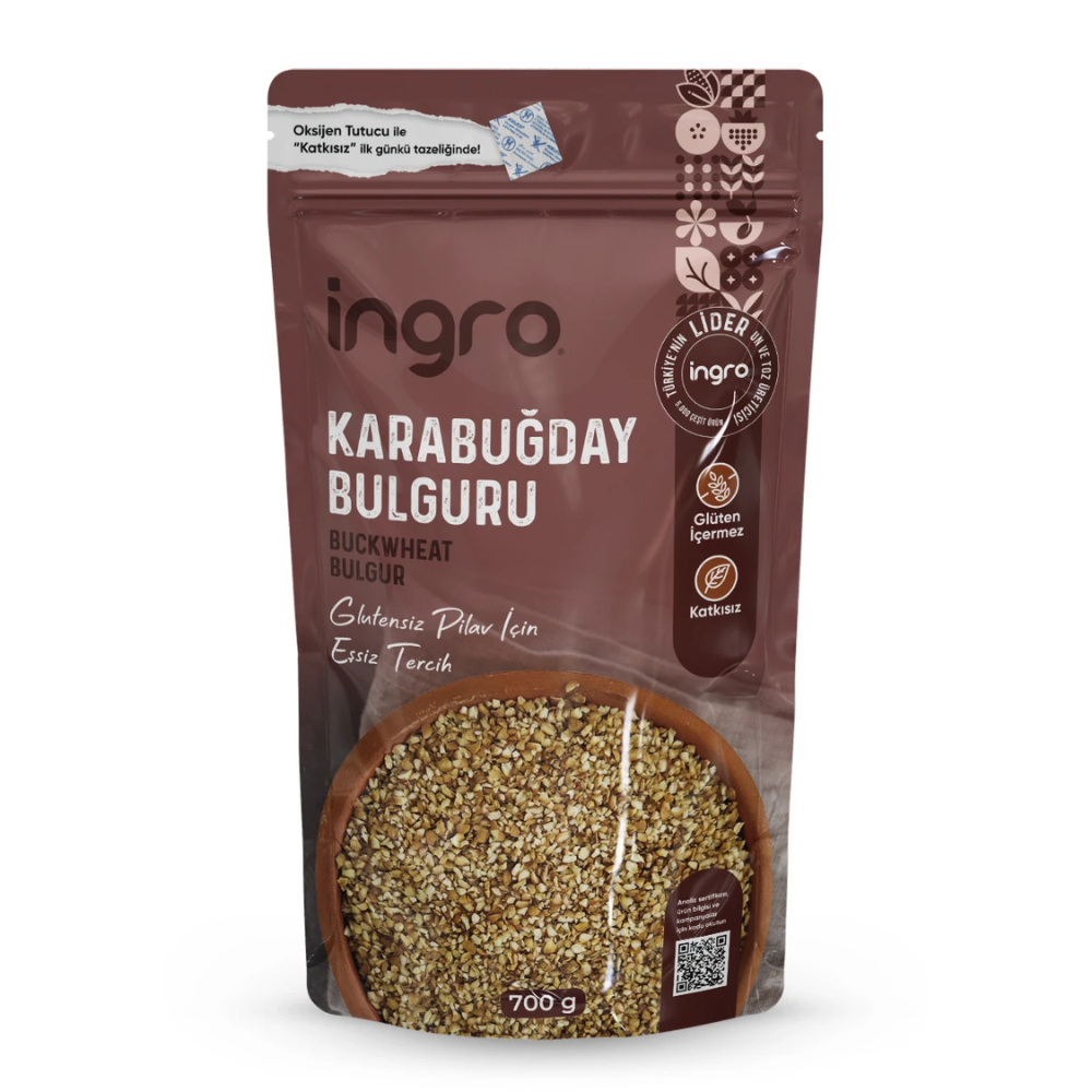 İngro Glutensiz Karabuğday Bulguru 700 g