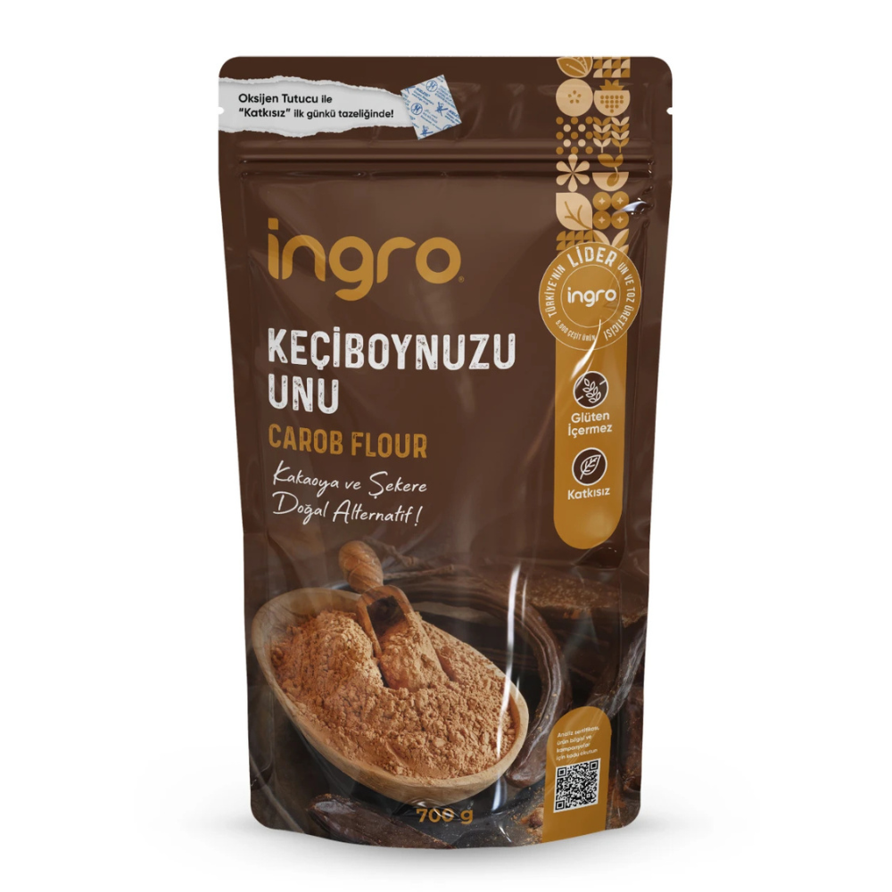 İngro Glutensiz Keçiboynuzu Unu 700 g