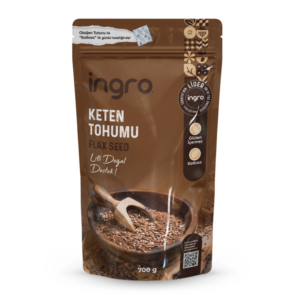 İngro Glutensiz Keten Tohumu 700 g
