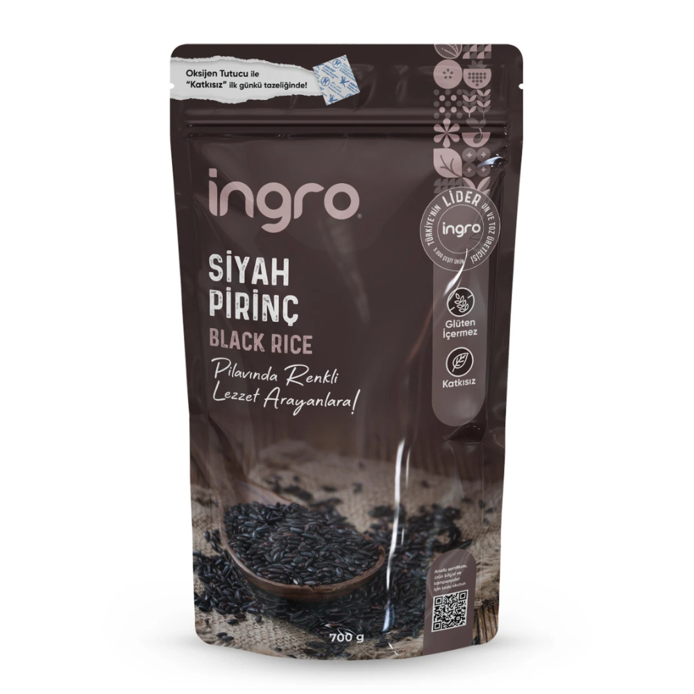İngro Glutensiz Siyah Pirinç 700 g