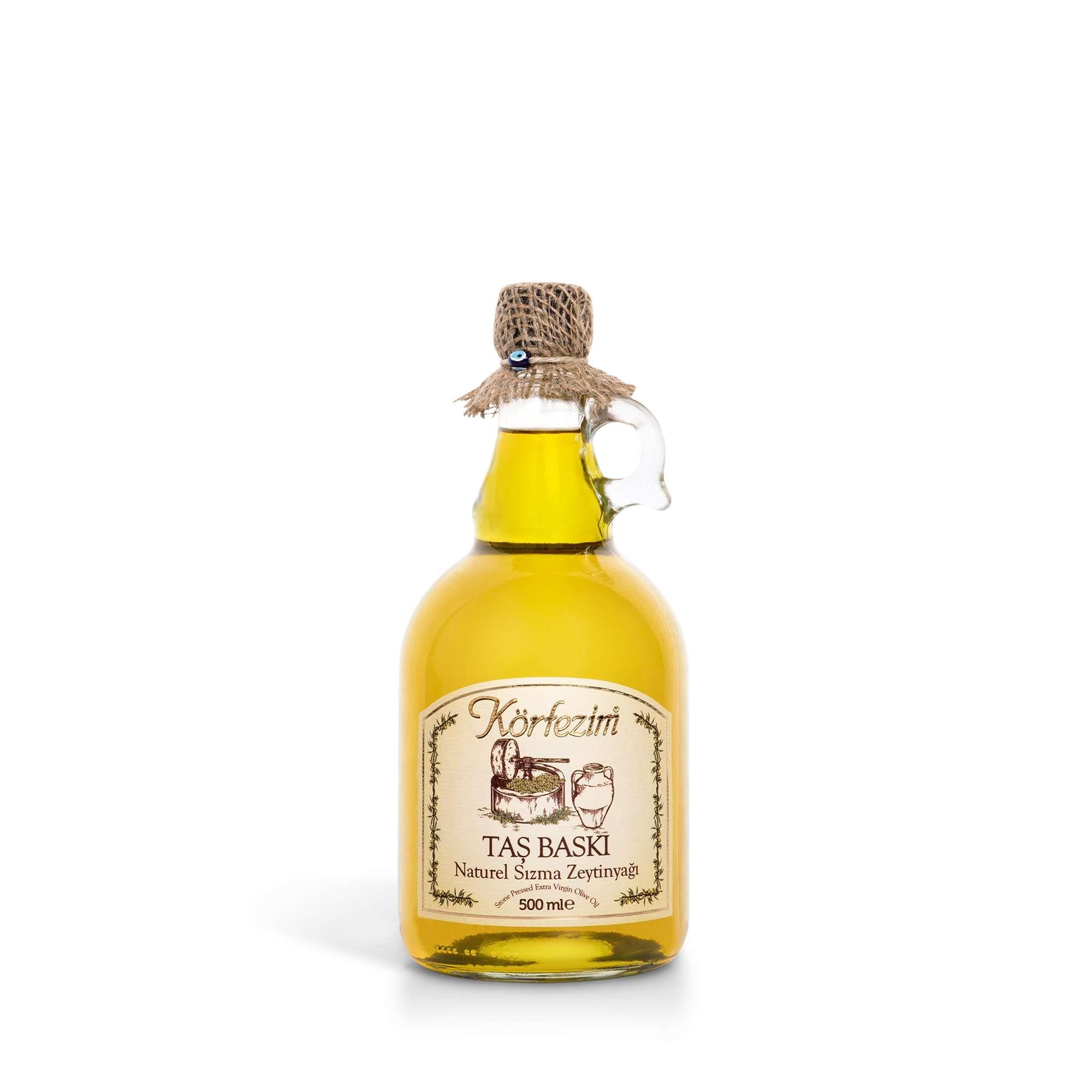 Körfezim Taş Baskı Soğuk Sıkım Zeytinyağı 500ml