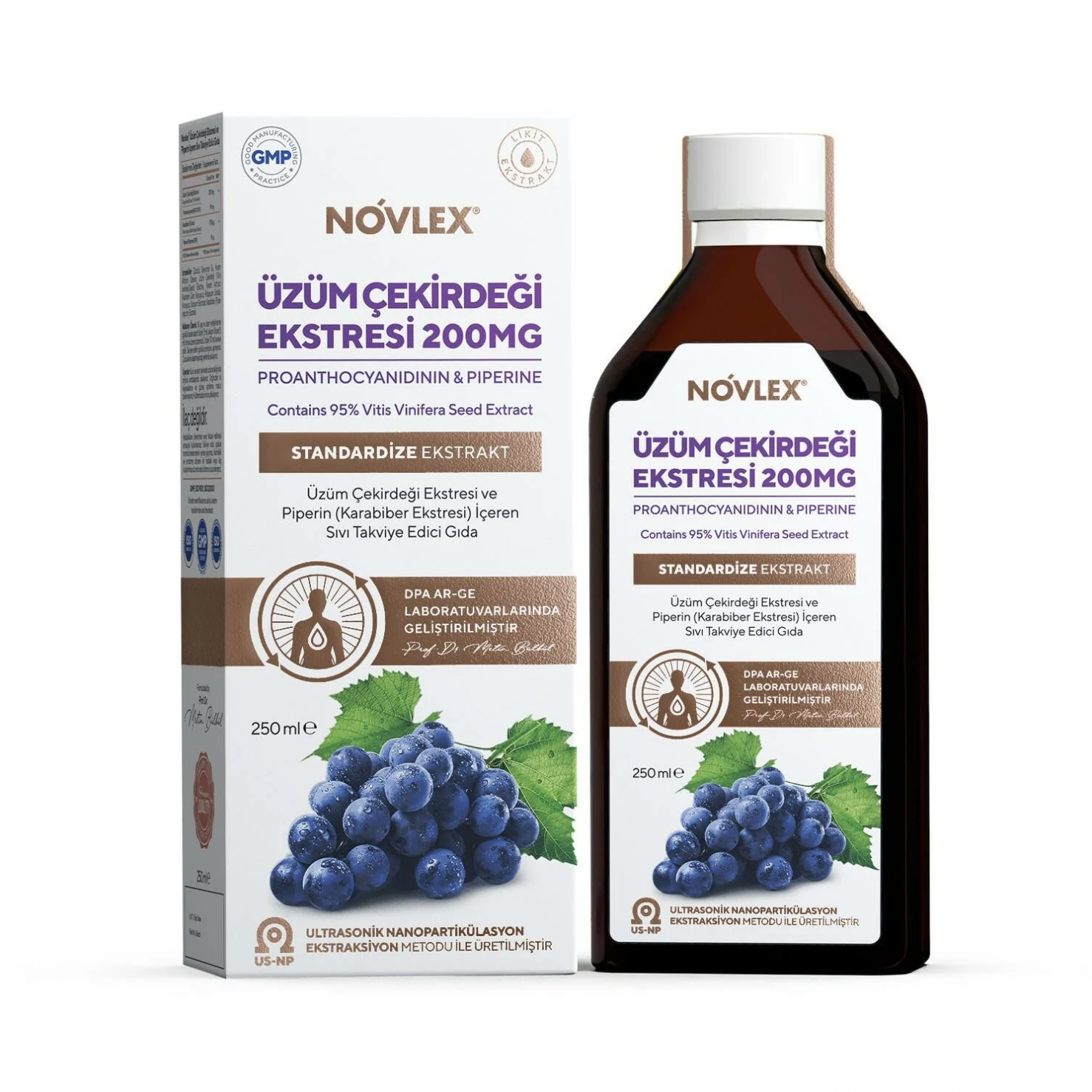 Novlex® Üzüm Çekirdeği Ekstresi 250ml