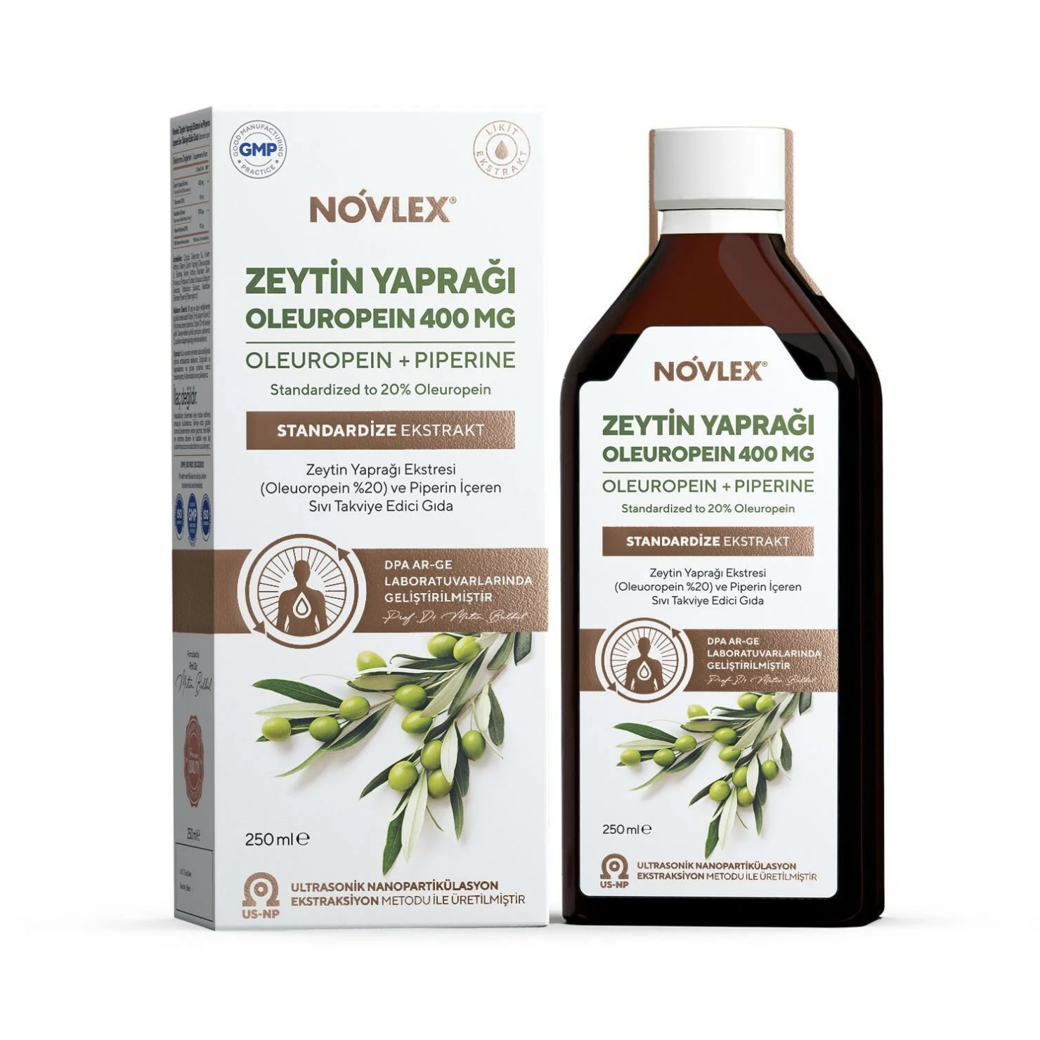 Novlex® Zeytin Yaprağı Ekstresi 250ml