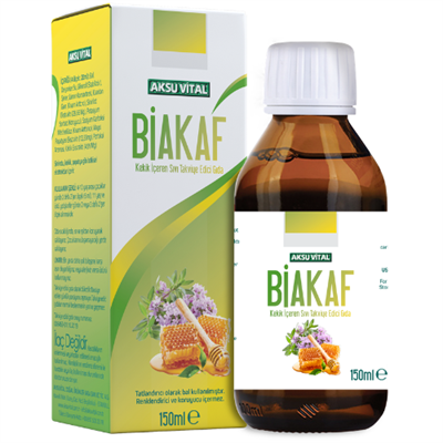 Aksu Vital Biakaf Kekik İçeren Şurup 150ml
