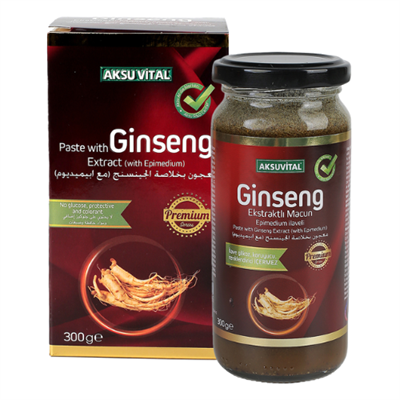 Aksu Vital Epimediumlu Ginseng Ekstraktlı Macun 300g