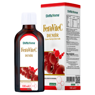 Aksu Vital Ferrovitec Demir İçeren Şurup 100ml