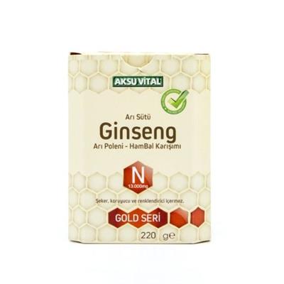 Aksu Vital Ginsengli Arı Sütü Bal Polen 13000mg