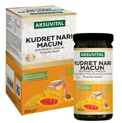 Aksu Vital Kudret Narı Ekstraktlı Propolis İlaveli Macun 300g
