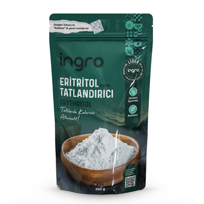 İngro Eritritol (Erythriol) Tatlandırıcı (Pudra) 250 g