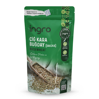 İngro Glutensiz Çiğ Karabuğday 700 g