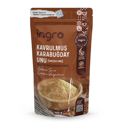 İngro Glutensiz Kavrulmuş Karabuğday (Greçka) Unu 700 g