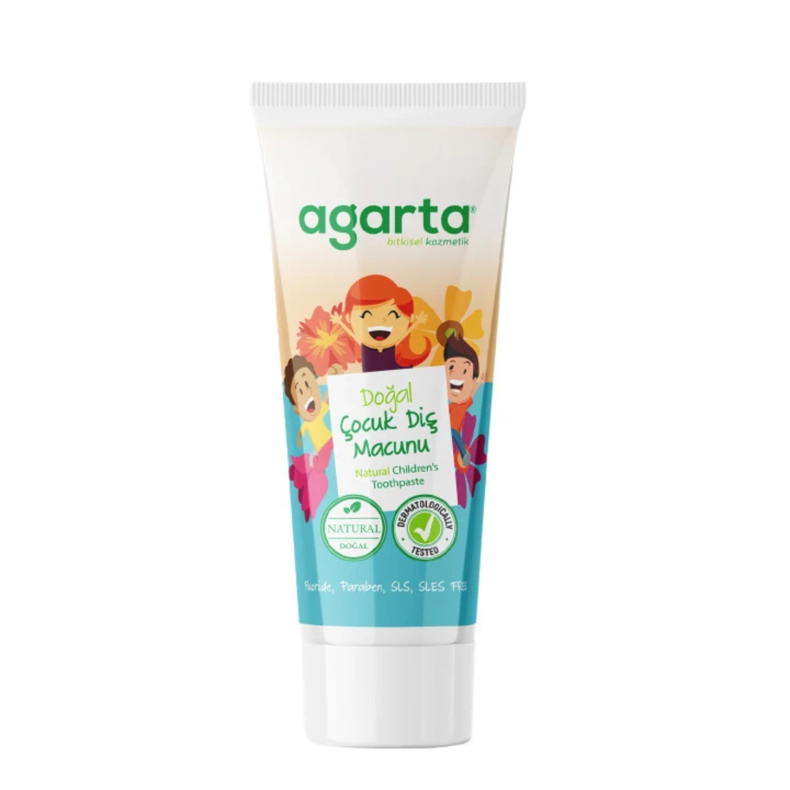 Agarta Doğal Çocuk Diş Macunu Çilekli 75ml