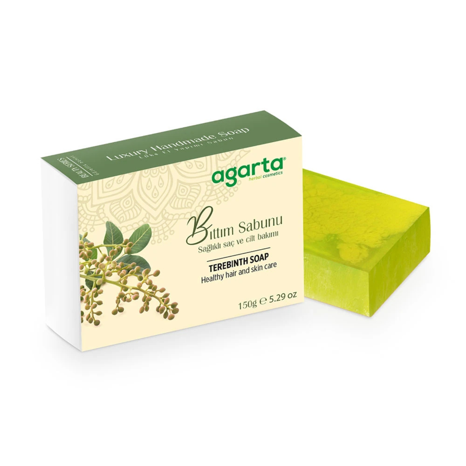 Agarta Doğal El Yapımı Bıttım Sabunu 150g