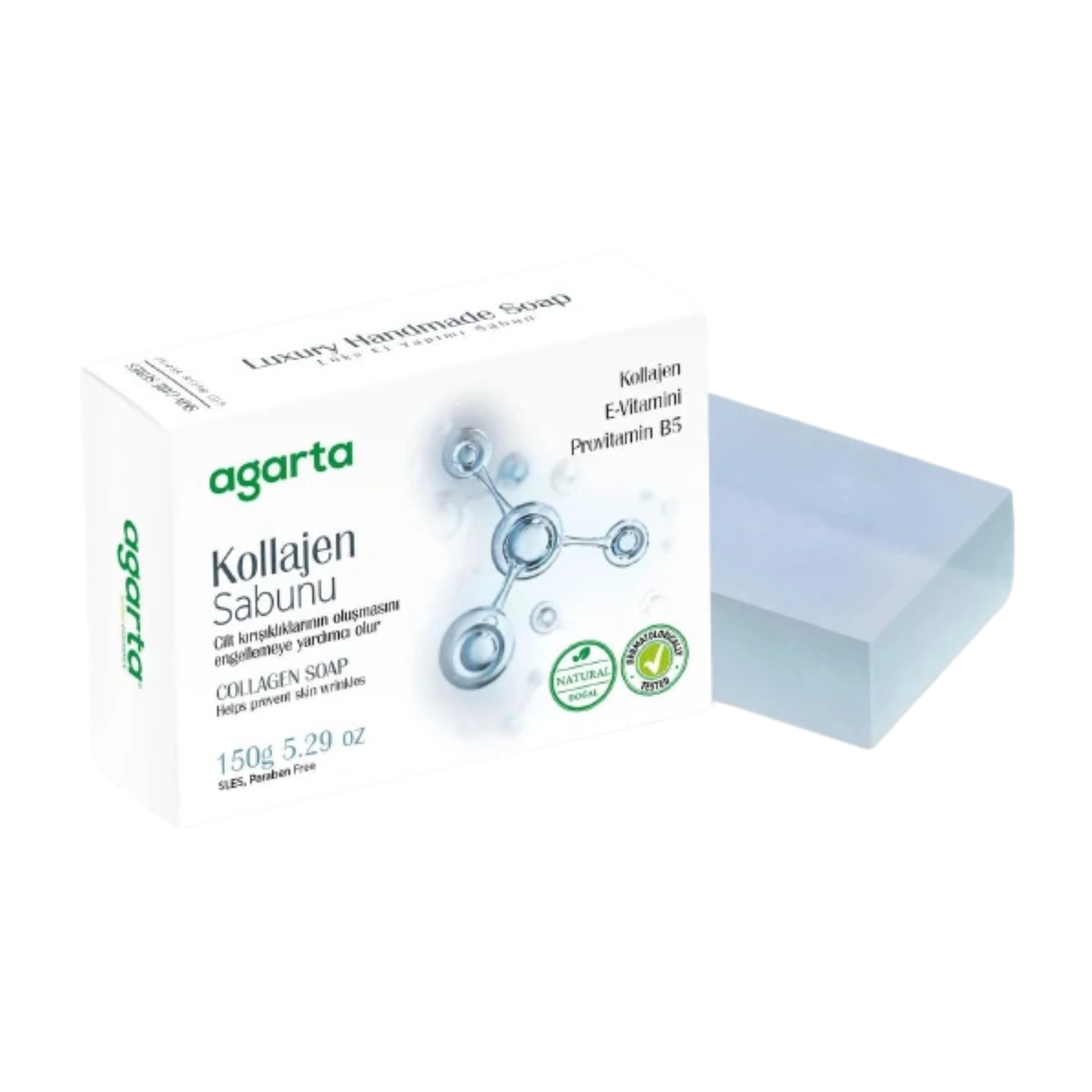 Agarta Doğal Kolajen Sabunu 150g