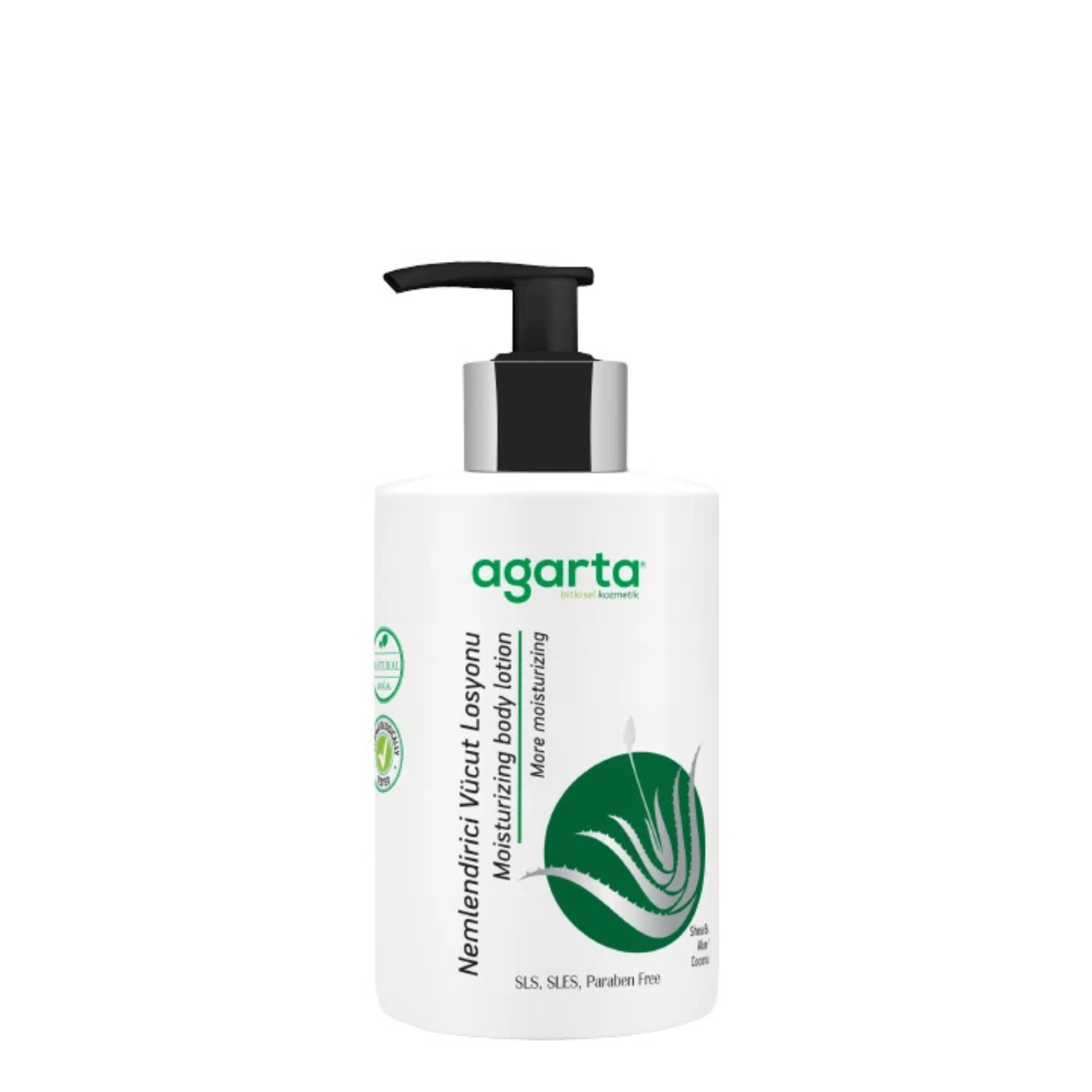Agarta Doğal Nemlendirici Vücut Losyonu 300ml