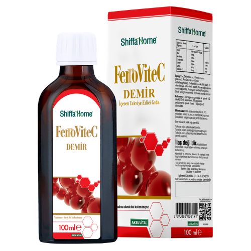 Aksu Vital Ferrovitec Demir İçeren Şurup 100ml