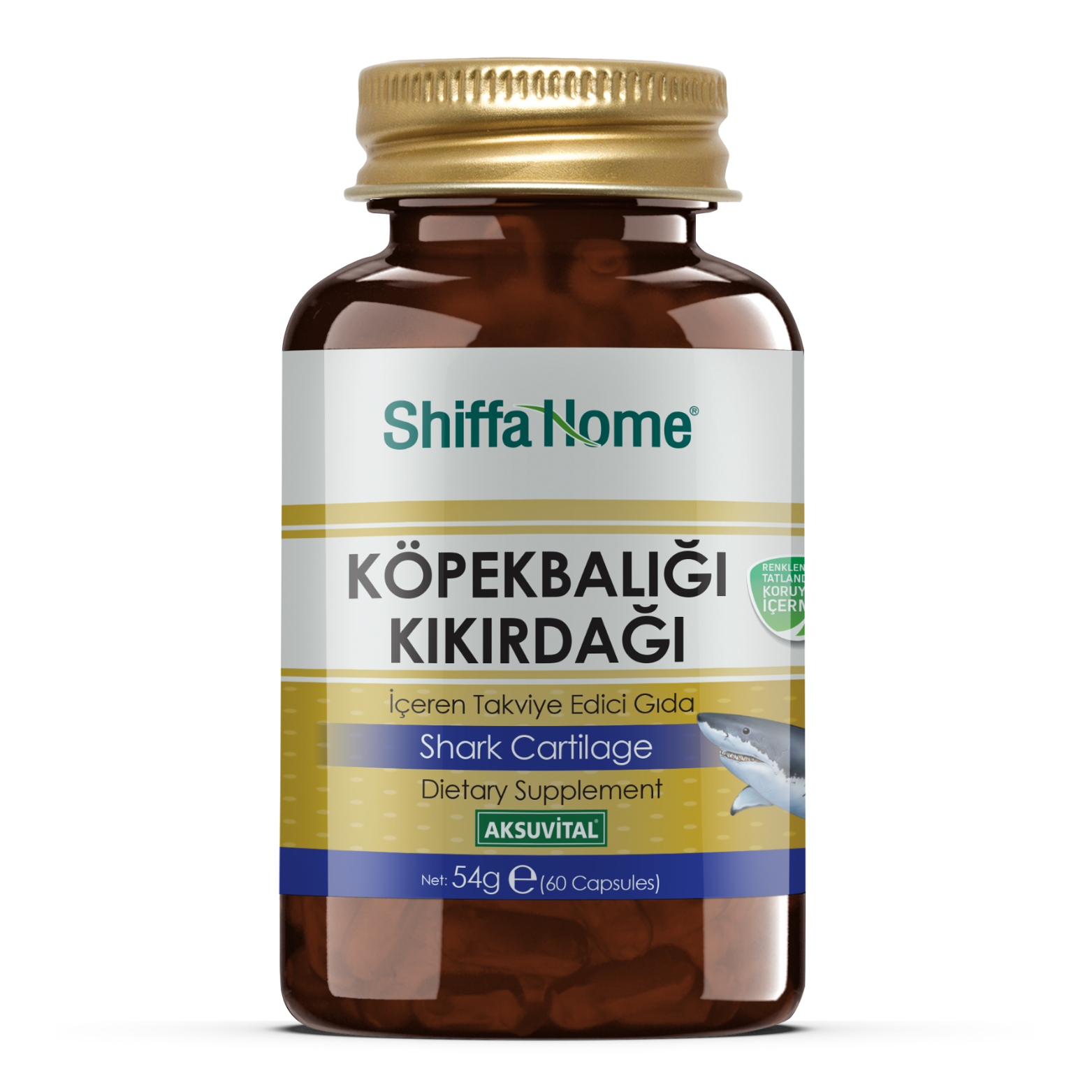 Aksu Vital Köpekbalığı Kıkırdağı Kapsül