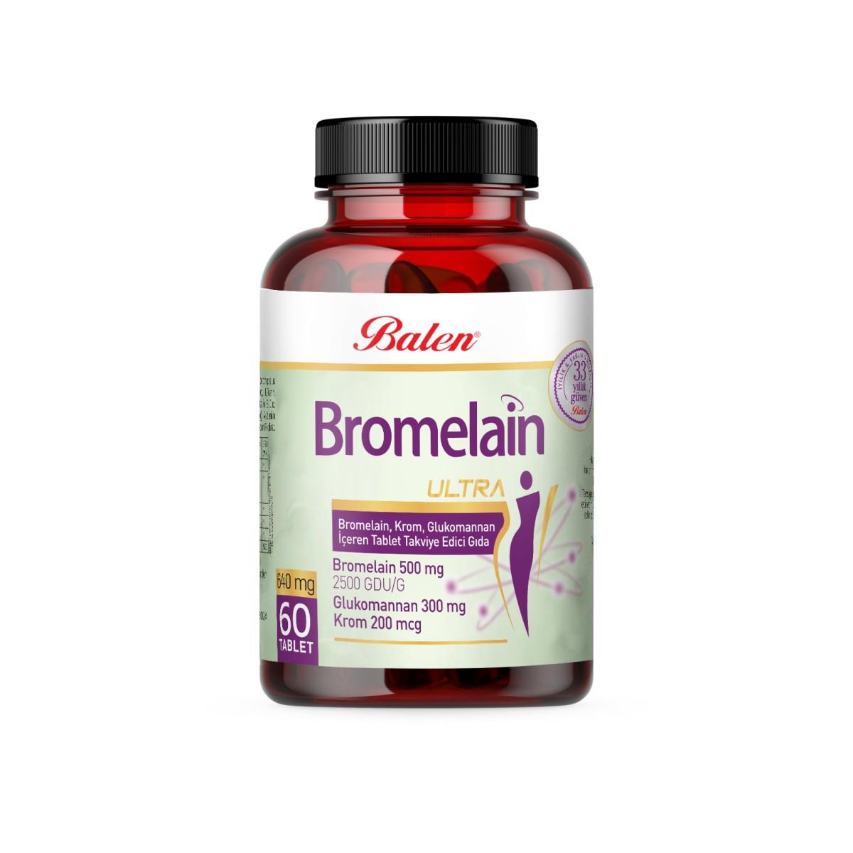 Balen Bromelain Ultra 640mgx60 Tablet