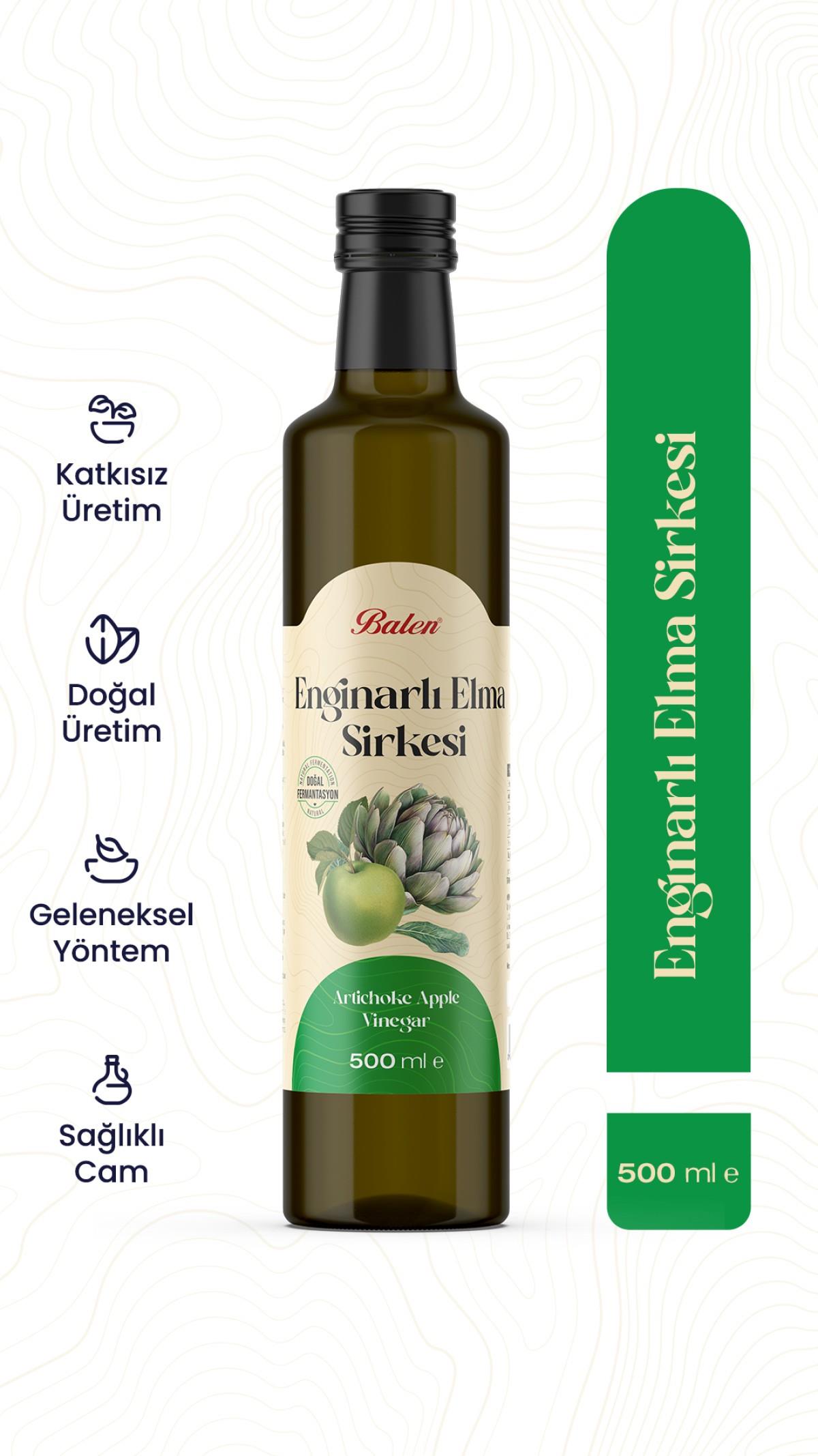Balen Enginarlı Elma Sirkesi 500ml
