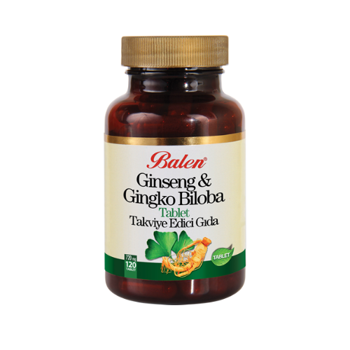 Balen Ginseng & Ginkgo Biloba 720mgx120 Tablet