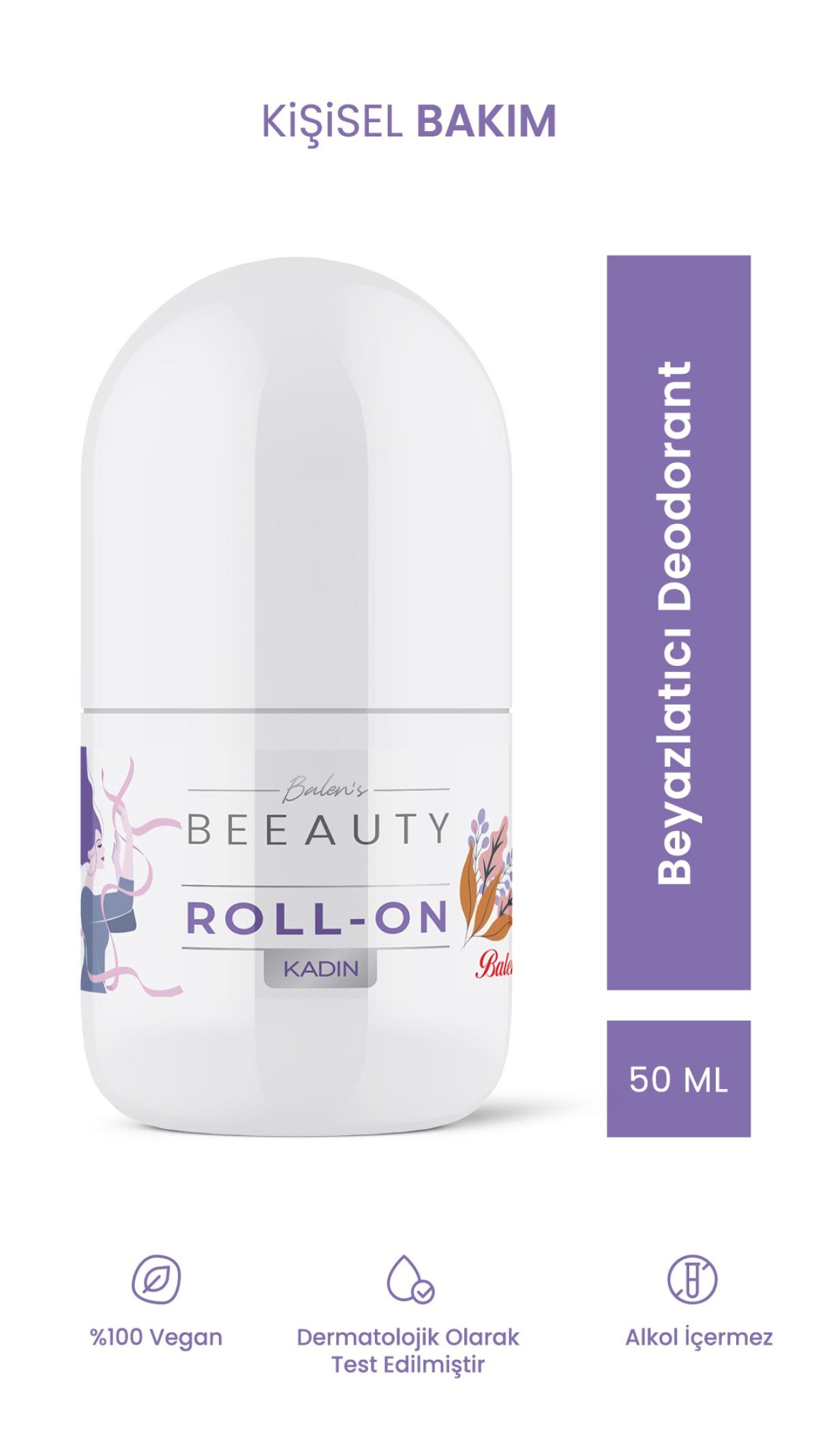 Balen Kadın Beyazlatıcı Etkili Deodorant Roll-On 50ml