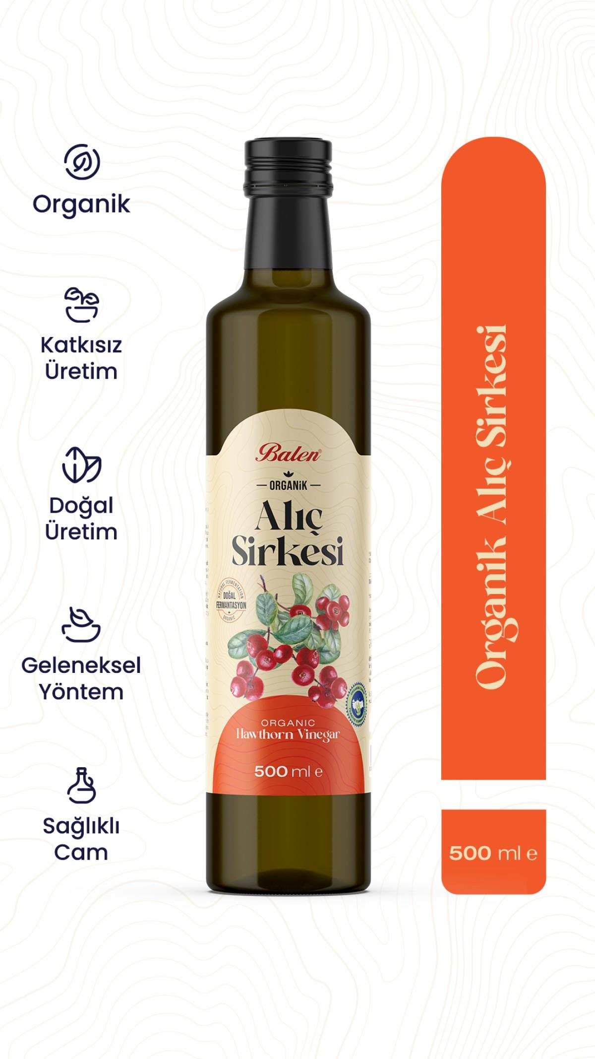 Balen Organik Alıç Sirkesi 500ml
